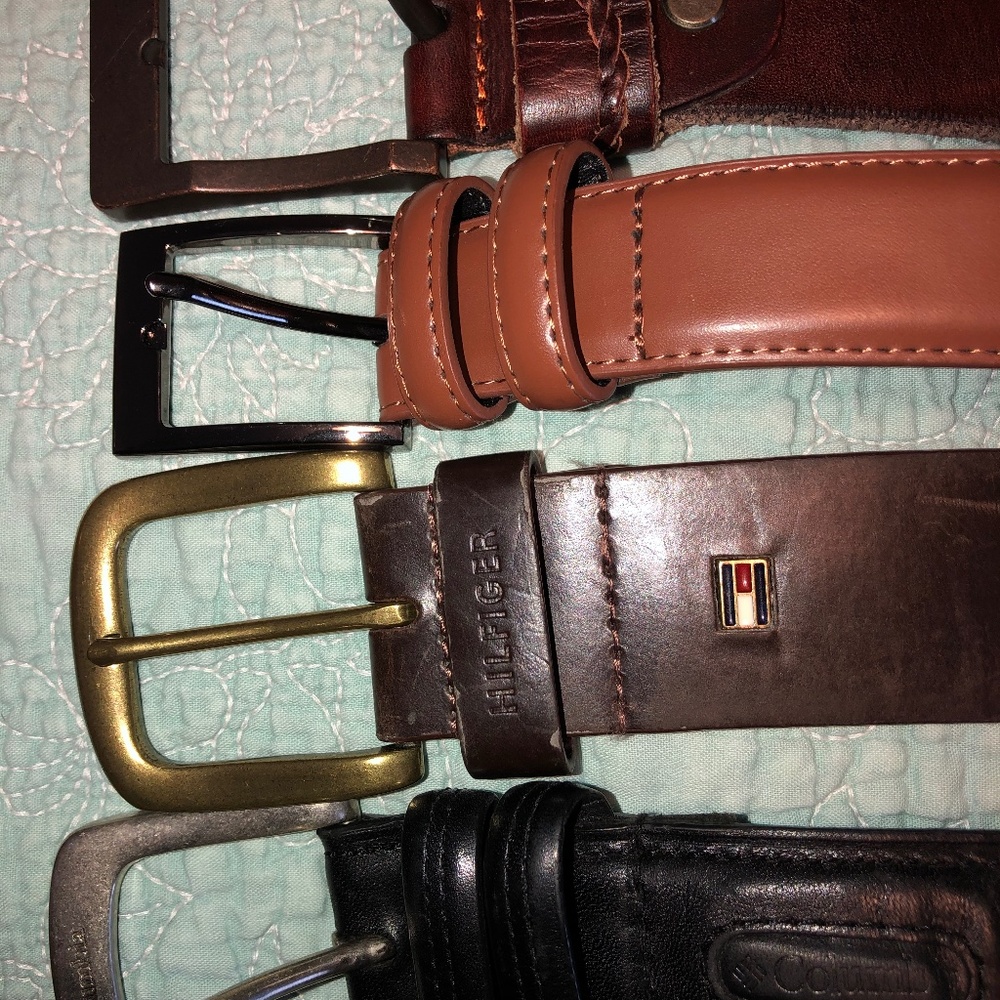 MEN'S SIZE 38" BELTS
